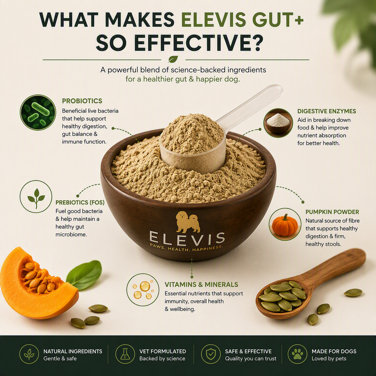 ELEVIS Daily Gut Health Powder