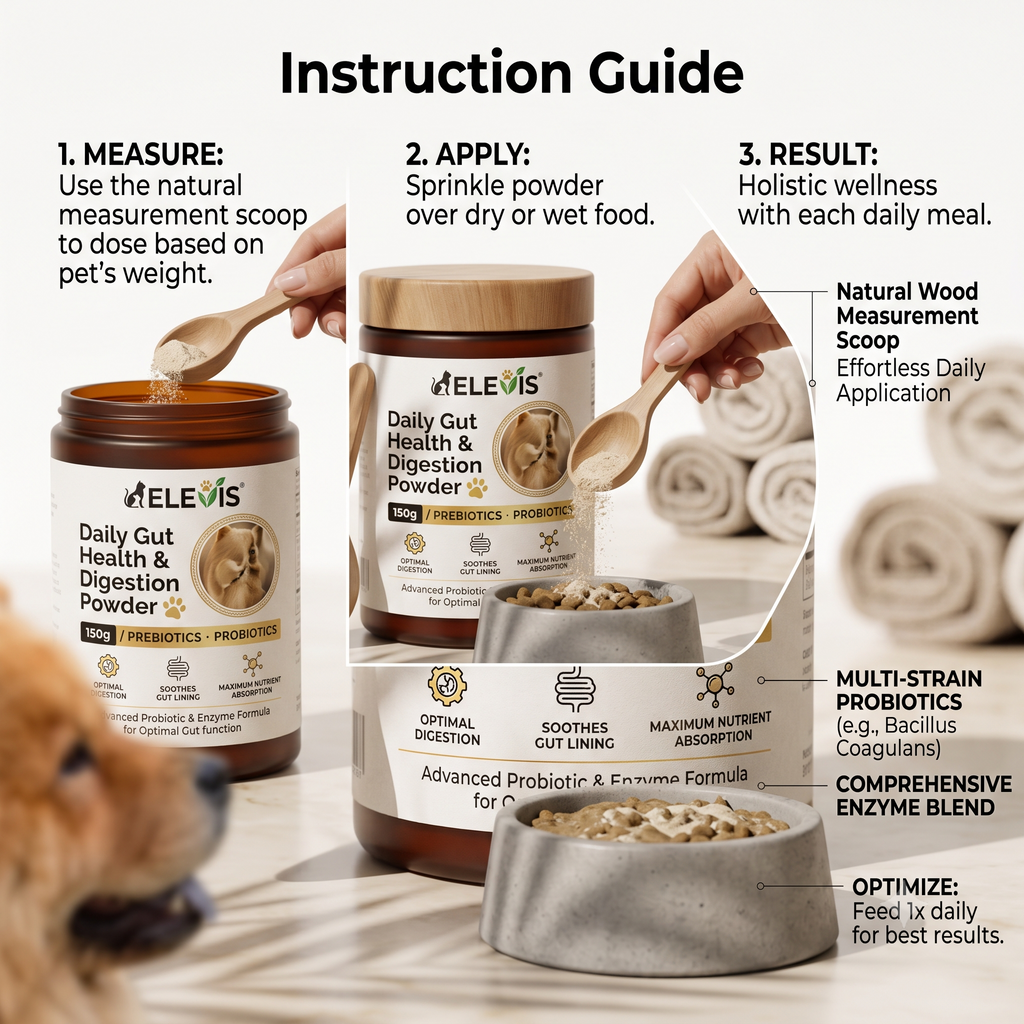 ELEVIS Daily Gut Health & Digestion Powder (150g)